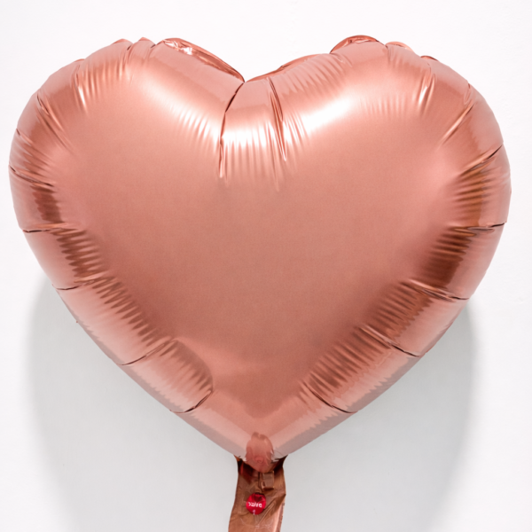 18 İnç Gold Rose Kalp Folyo Balon