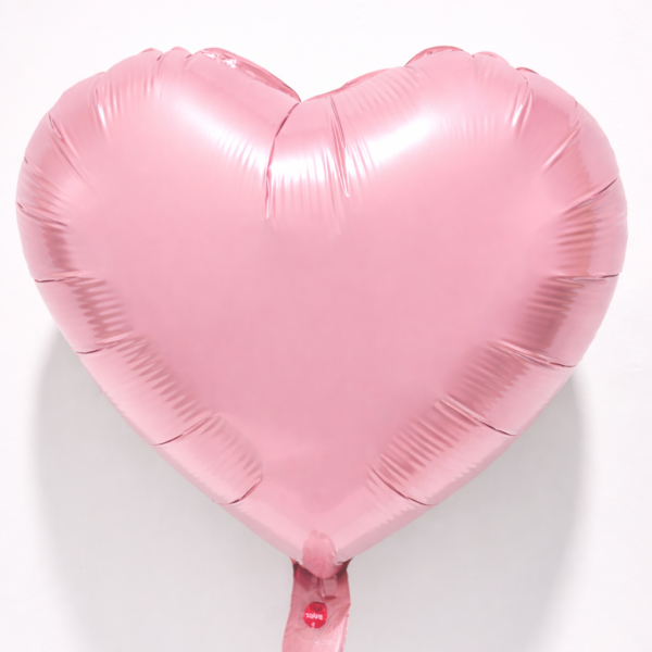 18 İnç Açık Pembe Kalp Folyo Balon