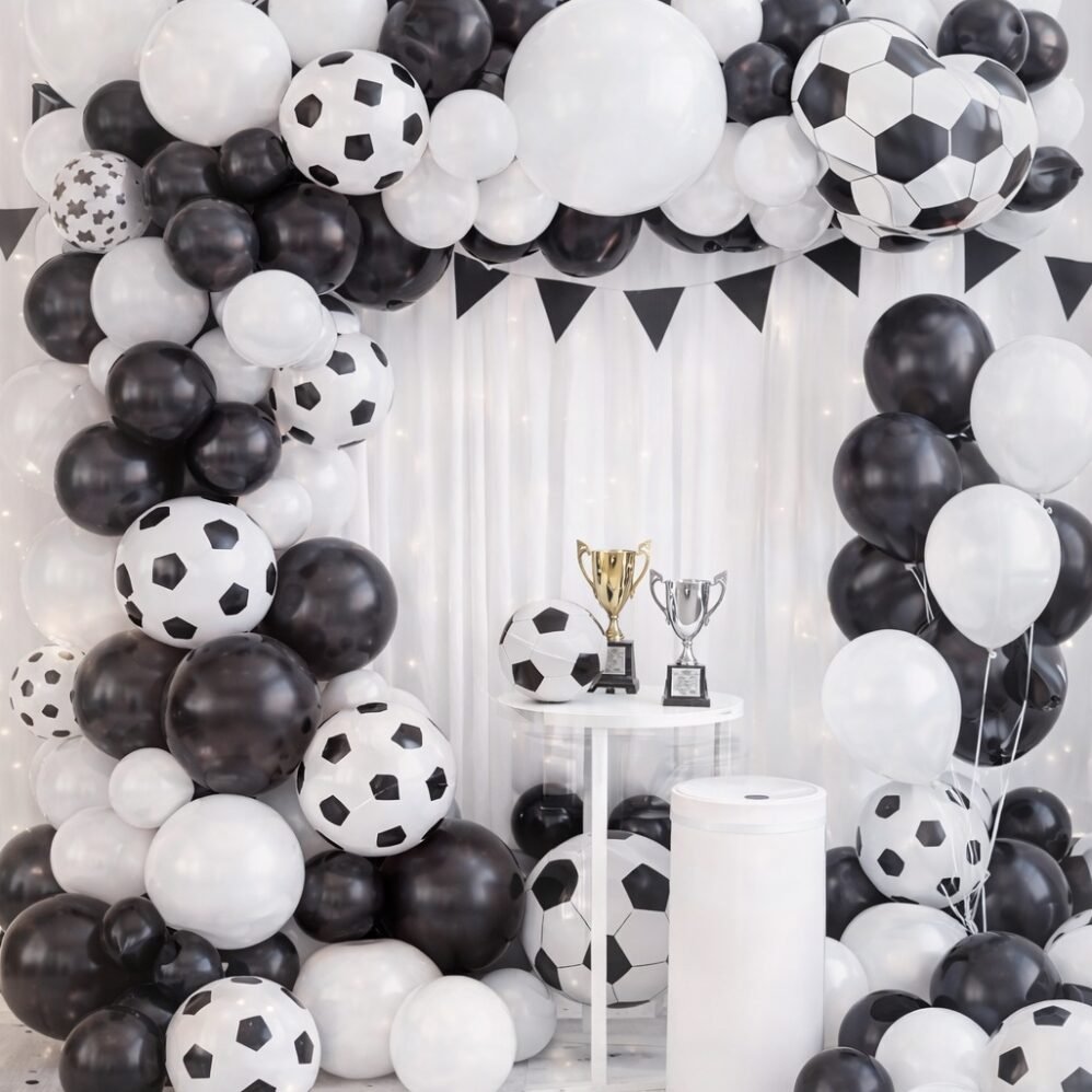 100 Parça Futbol Temalı Balon Konsepti - ENG-B1088