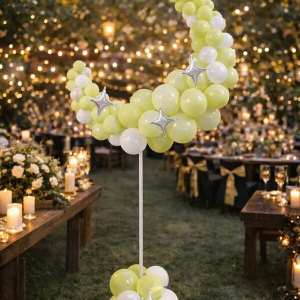 160 cm – Balloon Bouquet Holder | Parti ve Organizasyon Dekor Standı (Balonsuz)