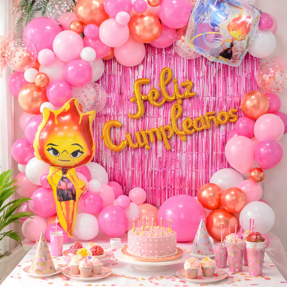 81 Parça Doğum Günü Balon Konsepti - Happy Birthday Seti HPY-1015