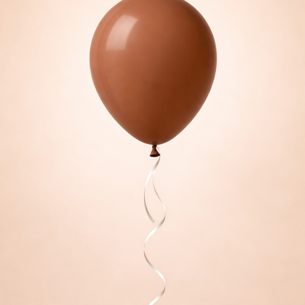 Kahverengi Lateks Balon