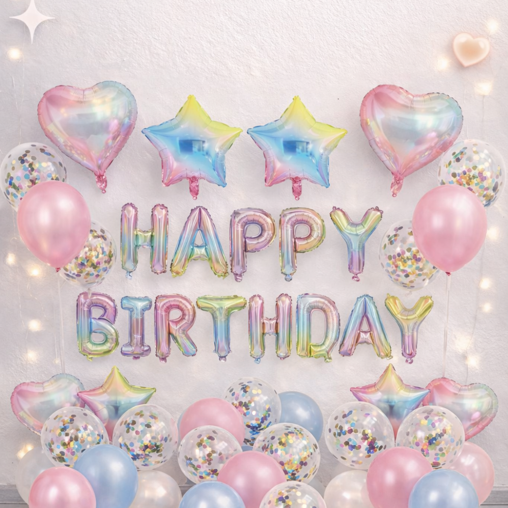 41 Parça Doğum Günü Seti - Happy Birthday Set | ENG-B1062 |