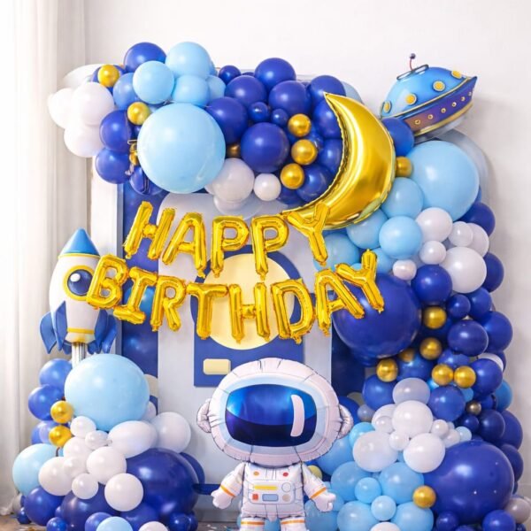 71 Parça Doğum Günü Balon Konsepti - Happy Birthday Seti ENG-B1020
