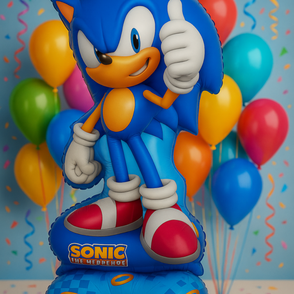 Sonic Kirpi Folyo Balon 150 cm