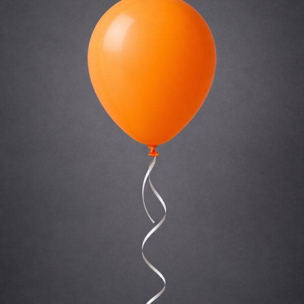 Turuncu Lateks Balon