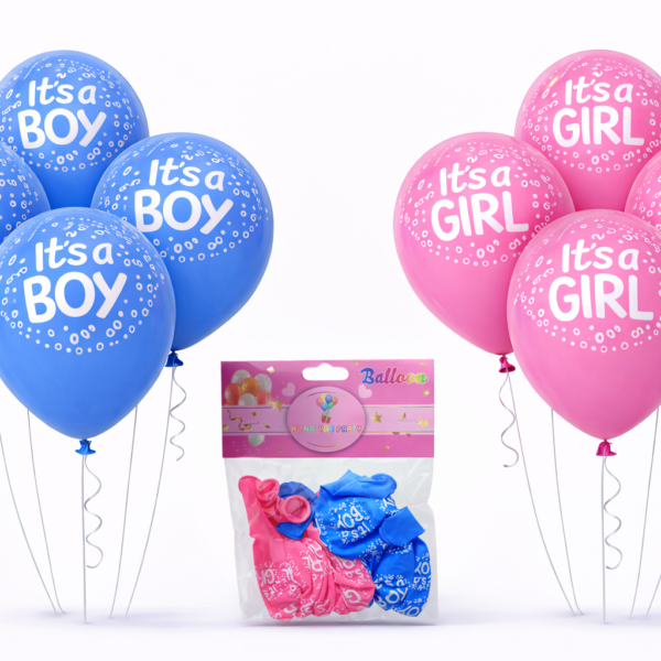10'Lu Cinsiyet Balonu